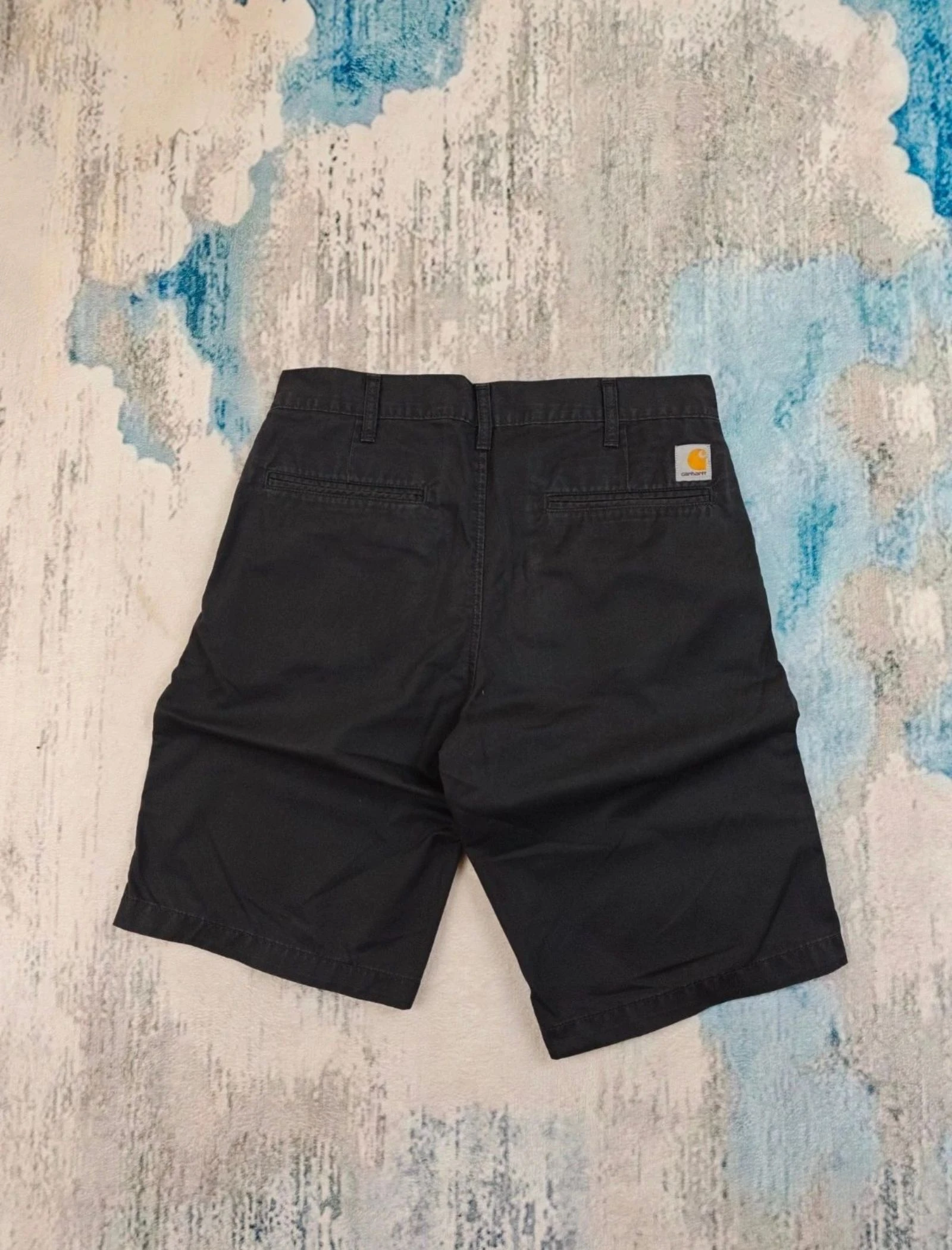 Carhartt Bermuda Chino Masculina Workwear Streetwear Preta Tamanho M – photo 8